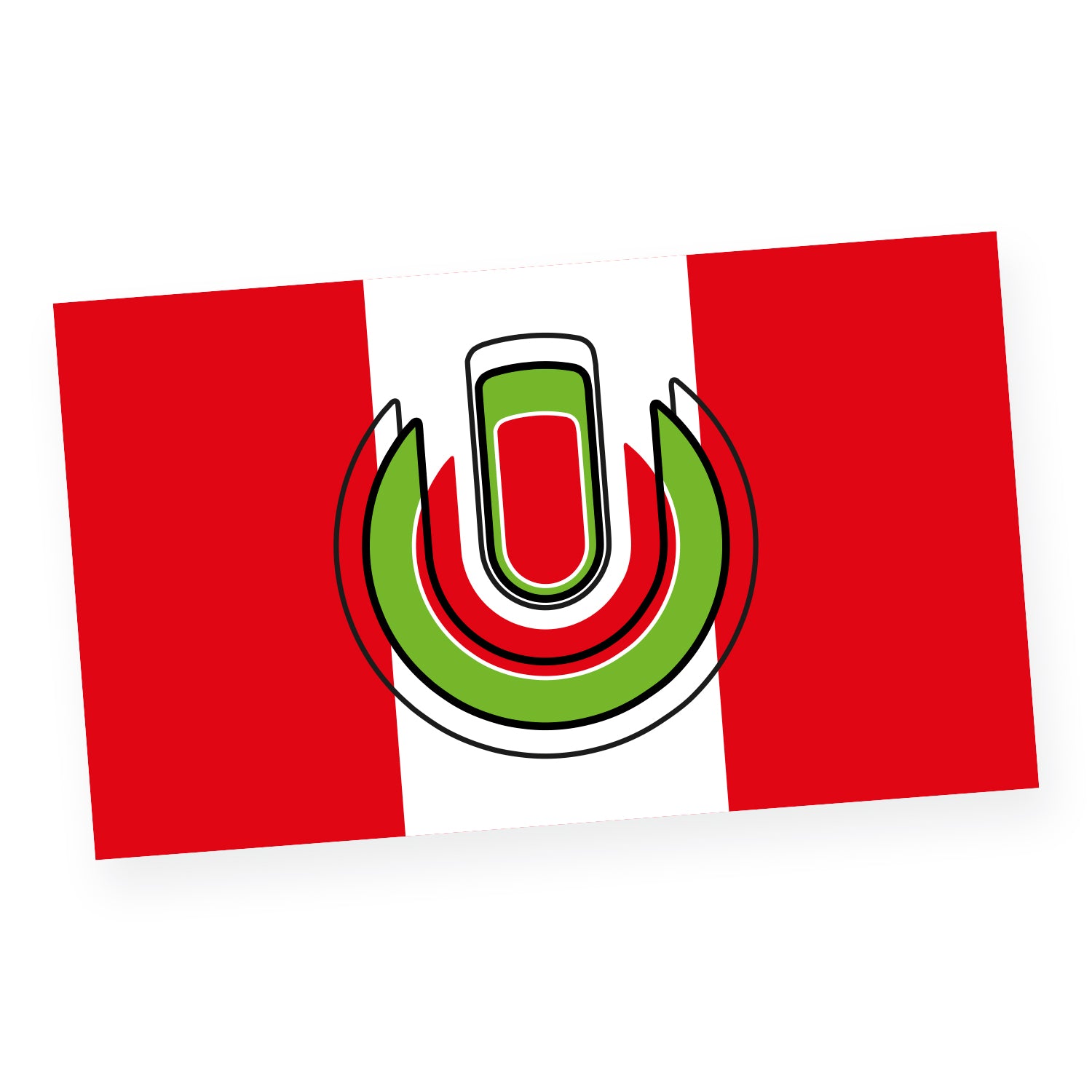 Bandera Ultra Perú 2024 Green