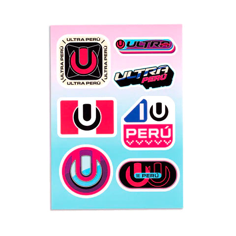 Stickers Ultra Perú Fan